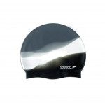 Speedo koupací čepice silicone cap černo bílá