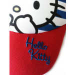 Čepice Hello Kitty červená kšiltovka originál Sanrio 5-11 let