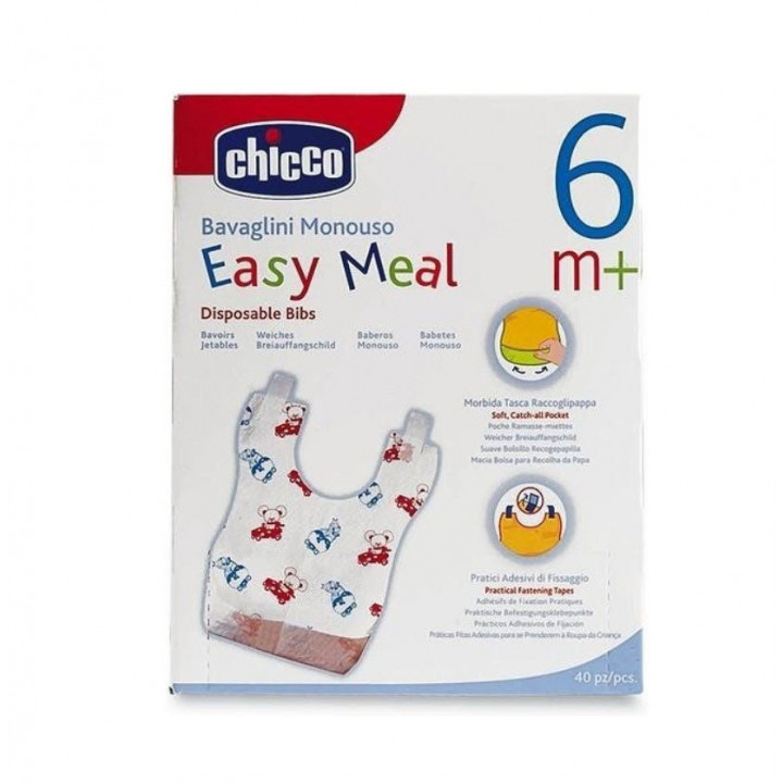 CHICCO Bryndáčky D 1 použití 40ks