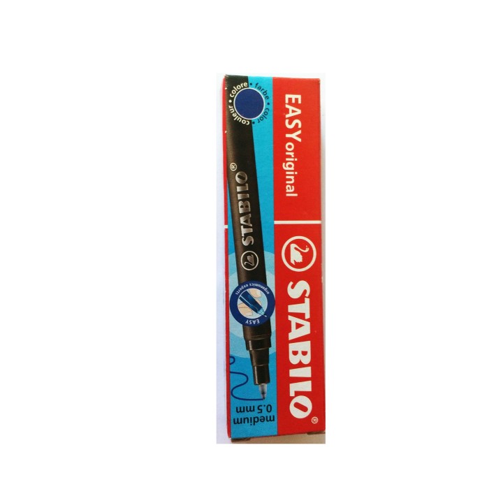 Stabilo náplň modrá 0,5mm 3ks