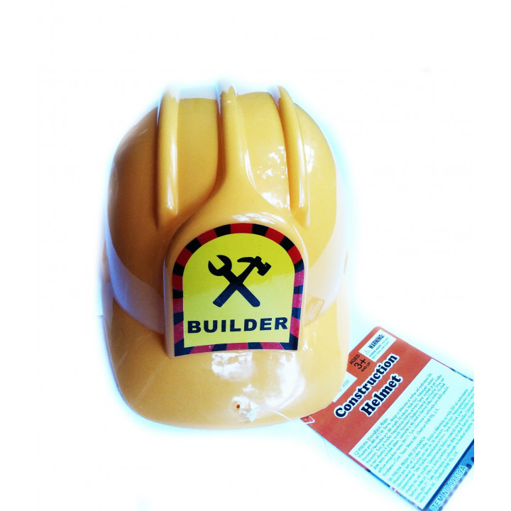 Builder - stavební helma, hračka, kostým
