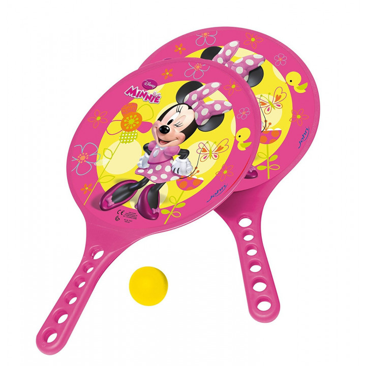Plážový tenis s motivem Minnie.