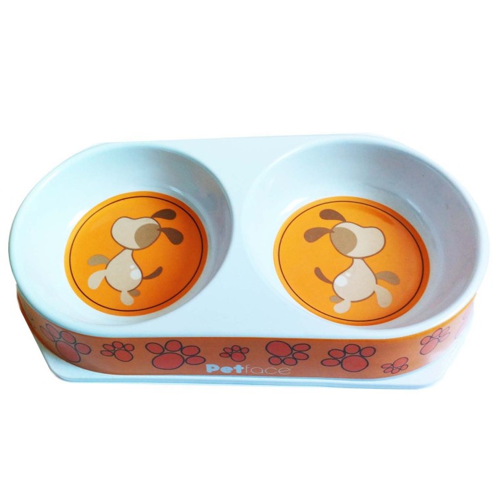Petface Feeding bowls with Dogs