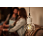 Led žárovka E27 stmívatelná Philips 7,5W baňka klasická čirá 2700°K