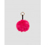 KLÍČENKA fuchsia bambulka