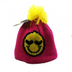Čepice s bambulí Smiley 7-10 let
