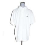 Tričko Lacoste bílé, XL, bavlna, classic fit