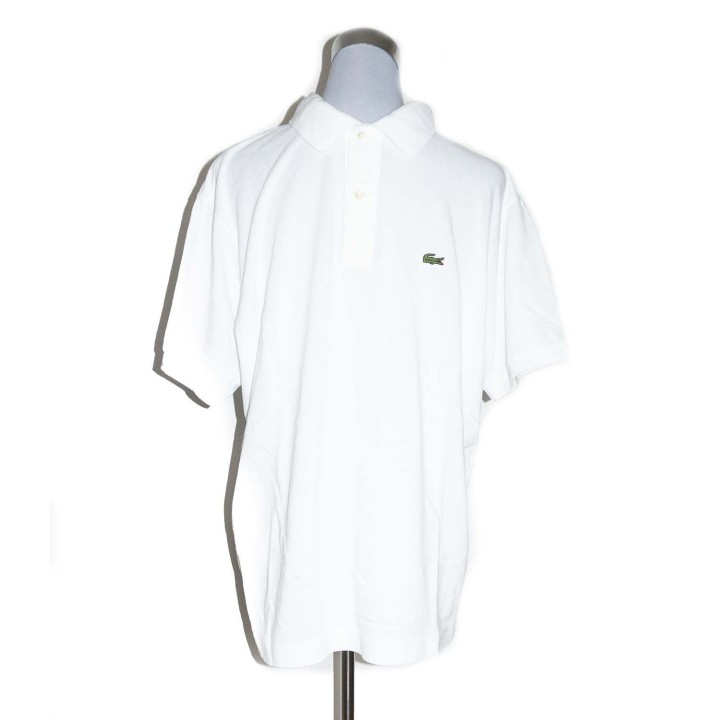 Tričko Lacoste bílé, XL, bavlna, classic fit