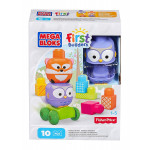 Mega Bloks First Builders lesní přátelé 10ks,Fisher price
