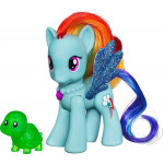 Hasbro MLP pony s pohyblivými křídly a želvím kamarádem