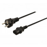 Kabel Síťový IEC, C13, 220V 1,5m