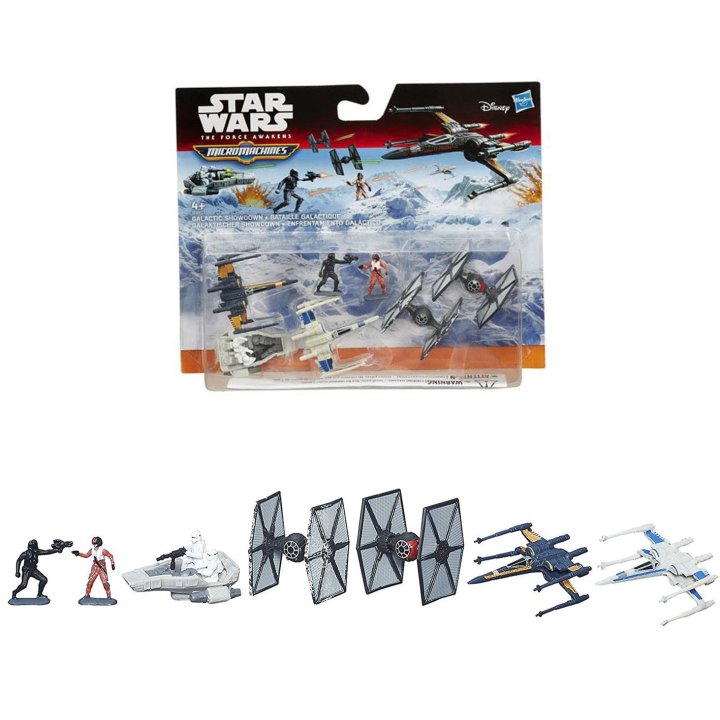 Hasbro Star Wars Micromachines Galactic showdown scéna