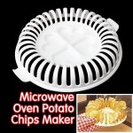 Pomůcka na výrobu chipsů v mikrovlnné troubě