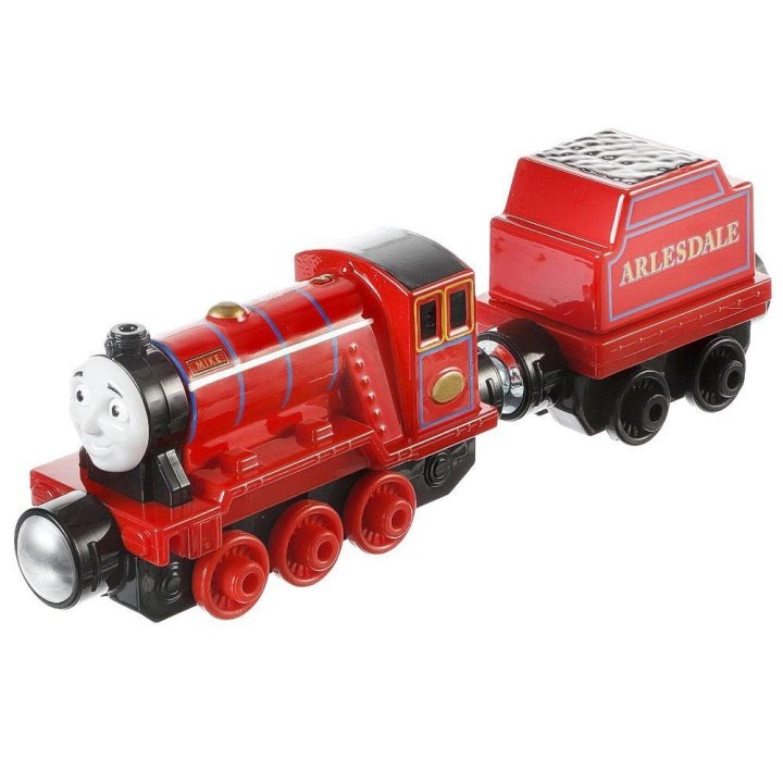 Vláček Tomáš Fisher Price, kovové mašinky Mike